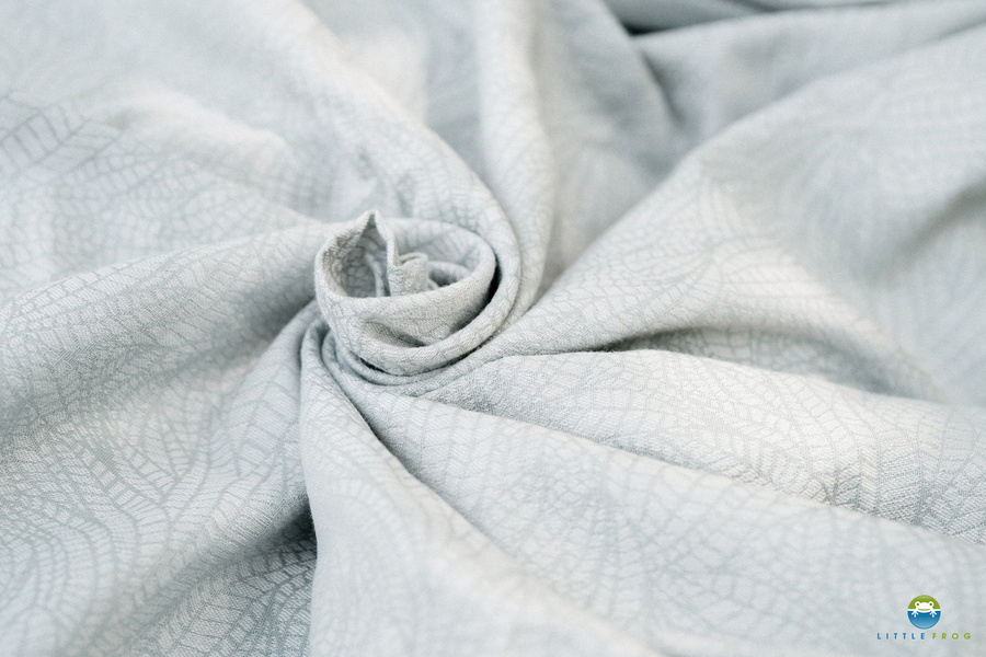 Ring sling Linen Silver Wildness - size S (1,7 m)