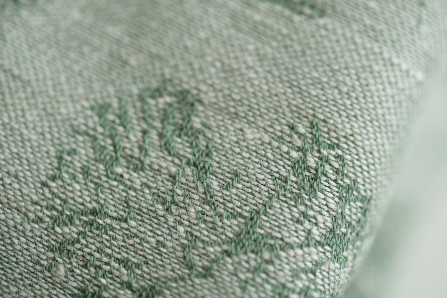 Green Preschooler Carrier Flow Lightness with linen - Dandelion