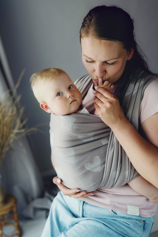Baby Sling TENCEL™ Hazy Love Drift size 4