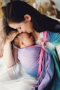 Ring Sling Bamboo Zircon - size M (2 m) /2nd class