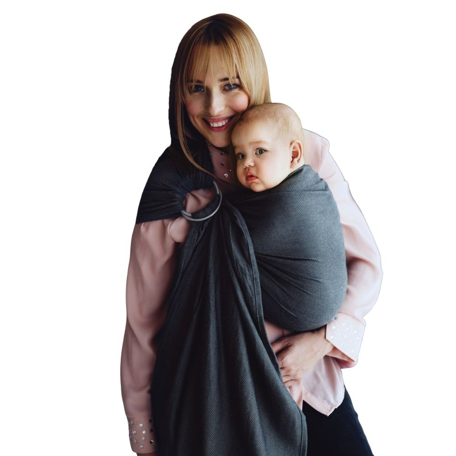 Ring sling Slate Moonstone - size L (2 ,3m)