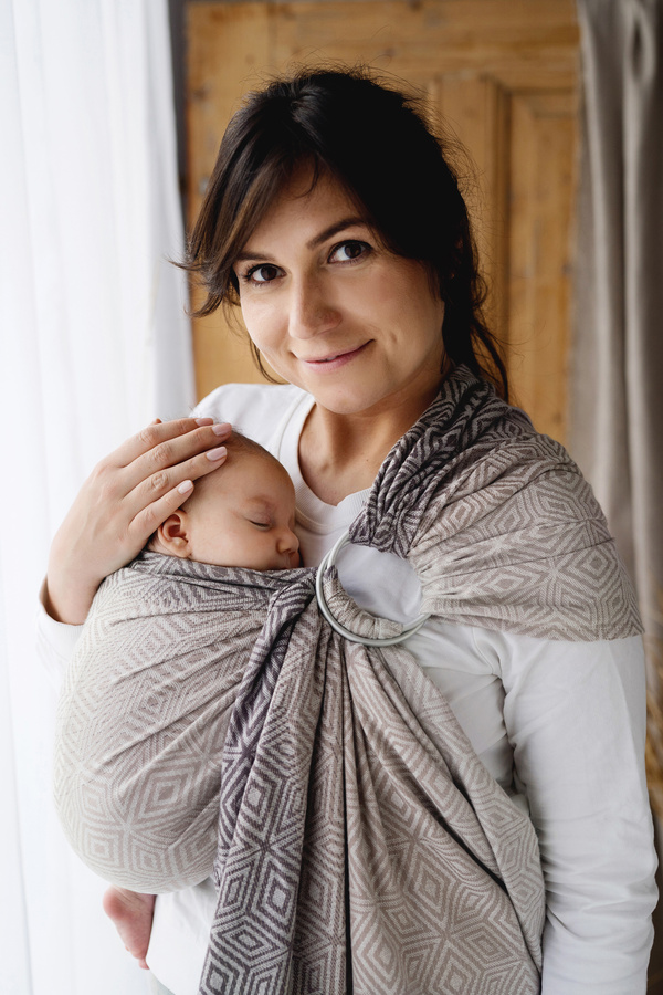 Ring sling TENCEL™ Calm Cube - size S (1,7 m)