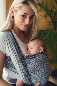 Baby Sling TENCEL™ Rocky Cube size 6 /2nd class