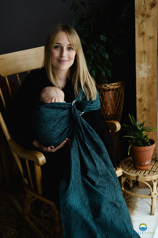 Ring sling Ocean Wildness - size L (2,3 m)