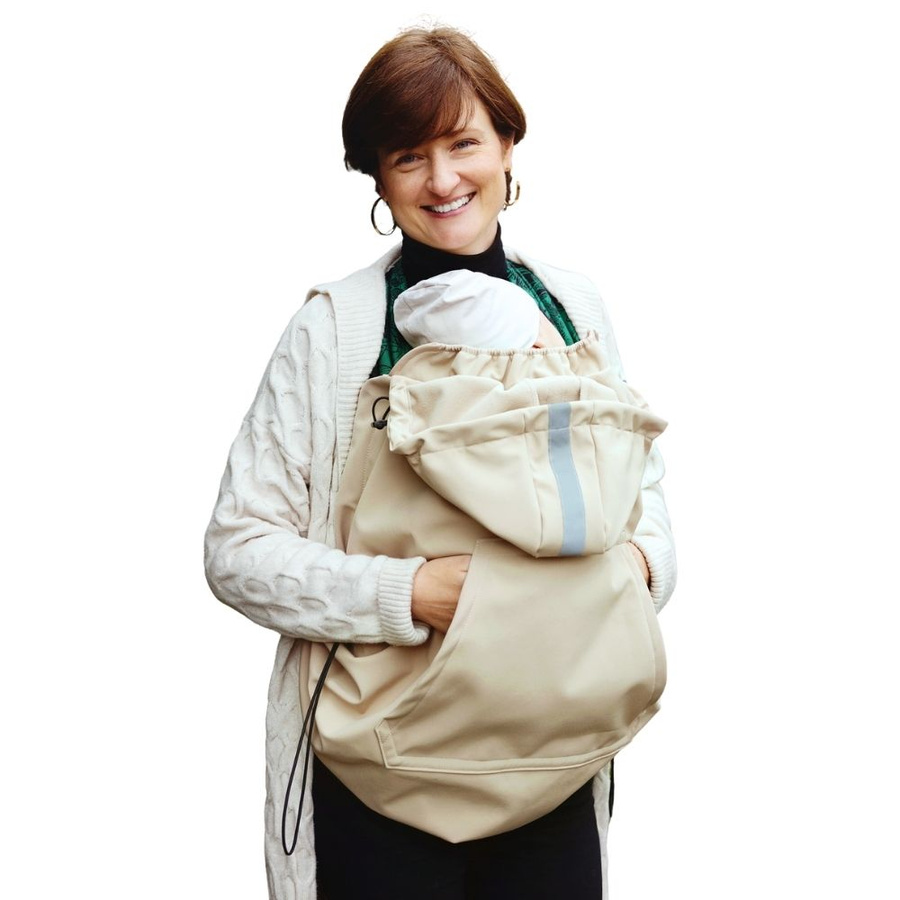 Babywearing Cover (softshell) - Beige