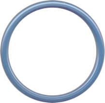 Slate aluminium rings for baby slings, size M