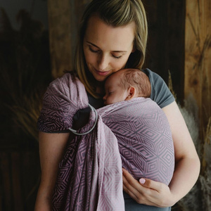Ring sling Roselily Cube - size S (1,7 m)