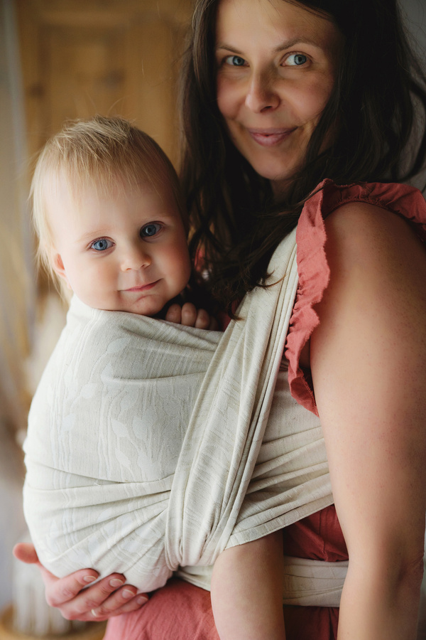 Baby Sling Linen Summer Meadow size 5