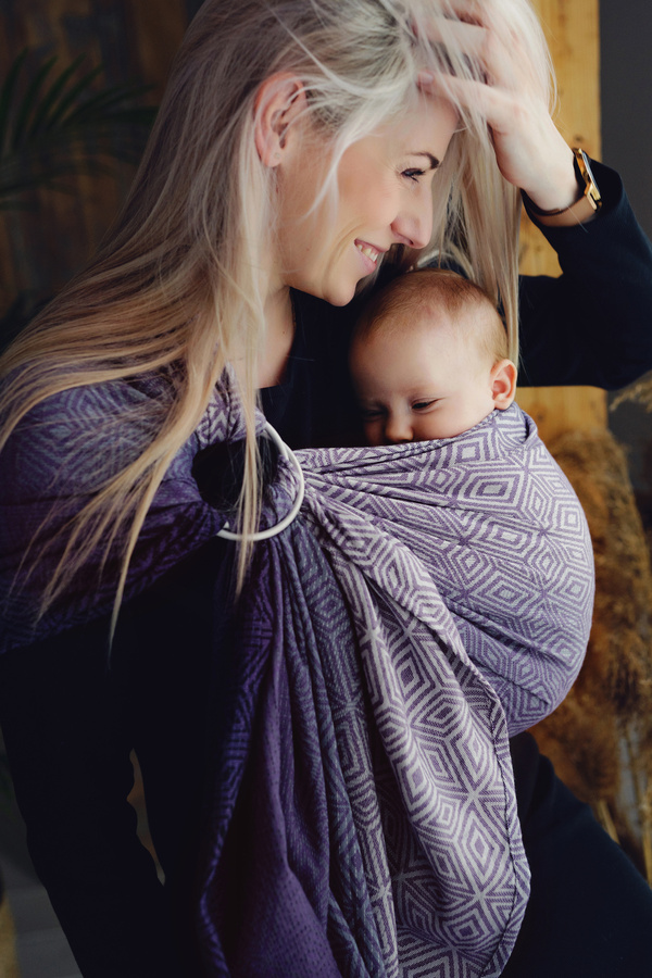 Ring Sling TENCEL™ Iris Cube size M (2 m) /2nd class