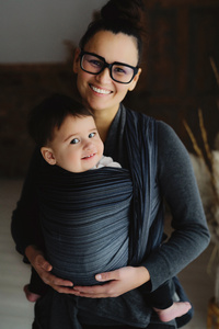 Baby Sling Hematite size 5