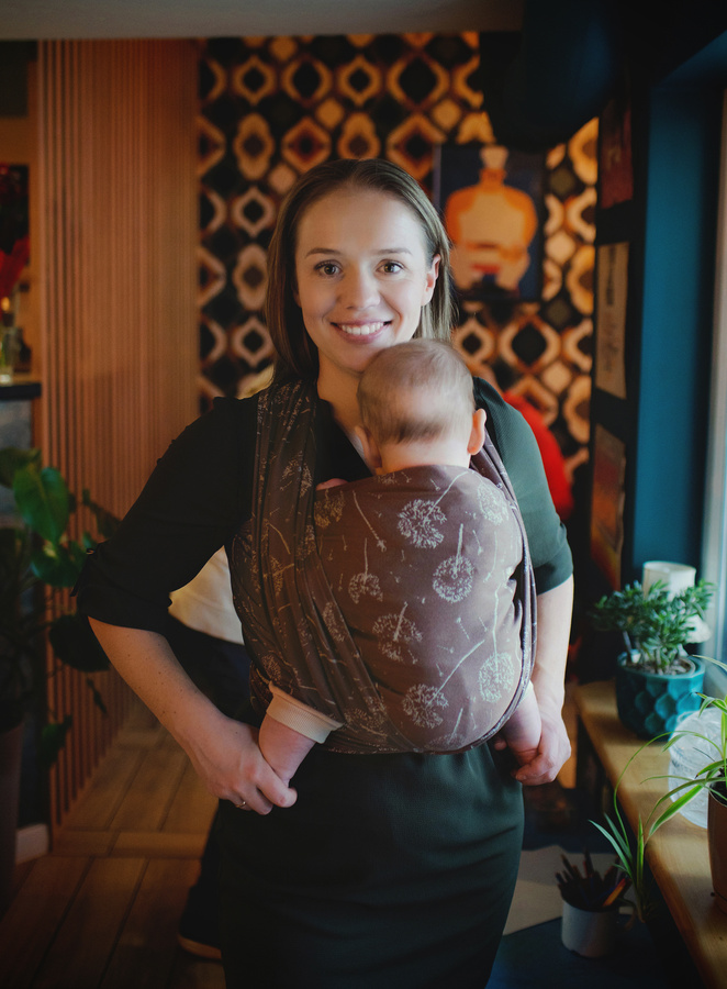Baby Sling Umber Lightness size 4