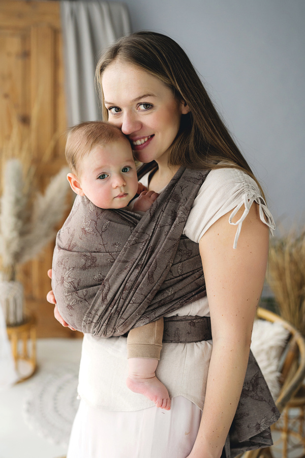 Baby Sling Linen Joy of life size 7