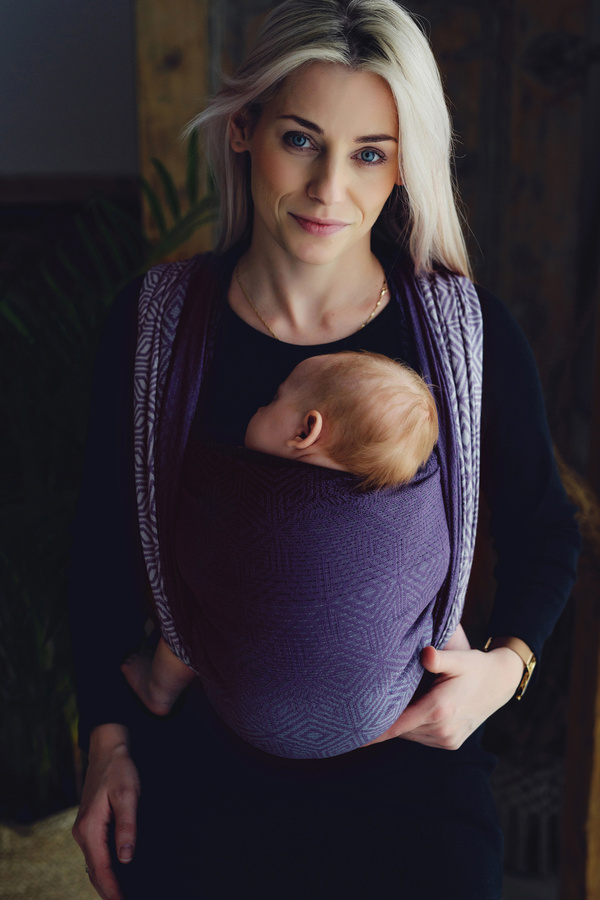 Baby Sling TENCEL™ Iris Cube size 7