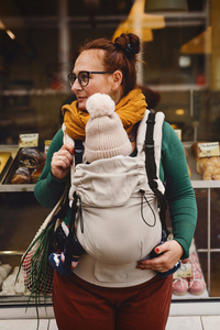 Baby Carrier Prime Beige Moonstone v3
