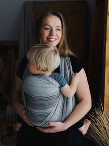 Baby Sling TENCEL™ Silver Path size 5