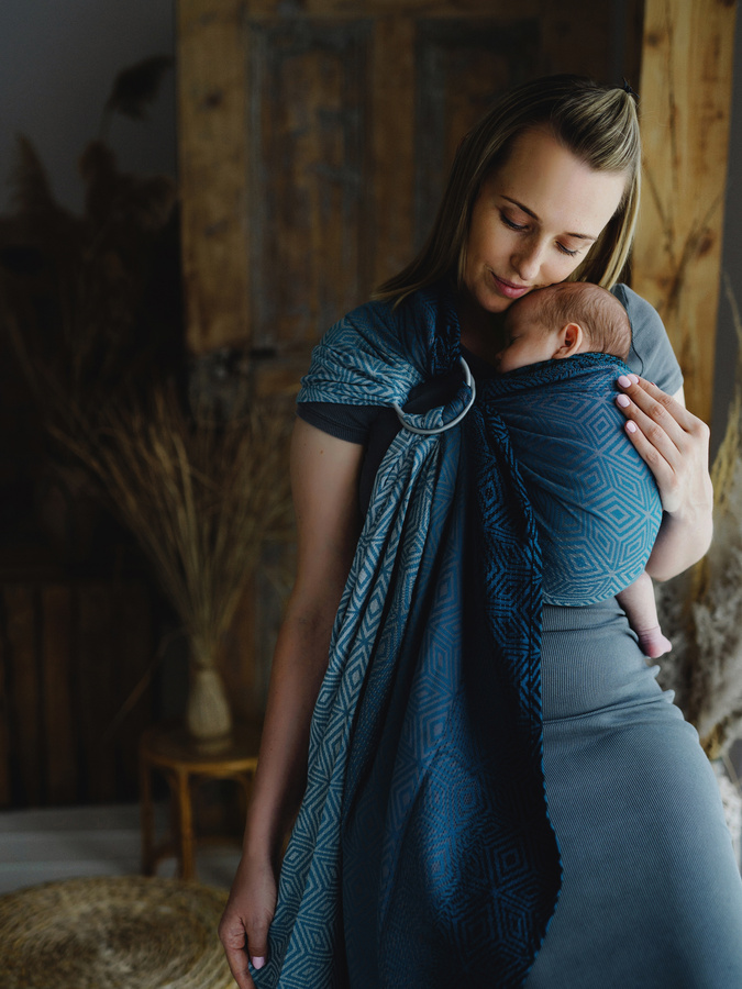 Ring Sling TENCEL™ Atmosphere Cube size S (1,7 m)
