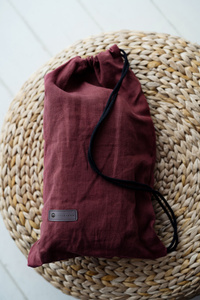 Ergonomic Baby Carrier Prime - Pure Linen Marsala