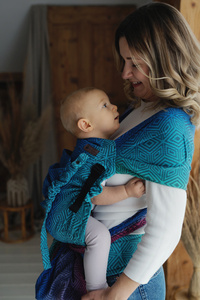 Baby Carrier Cross Hybrid TENCEL™ Aurora Cube