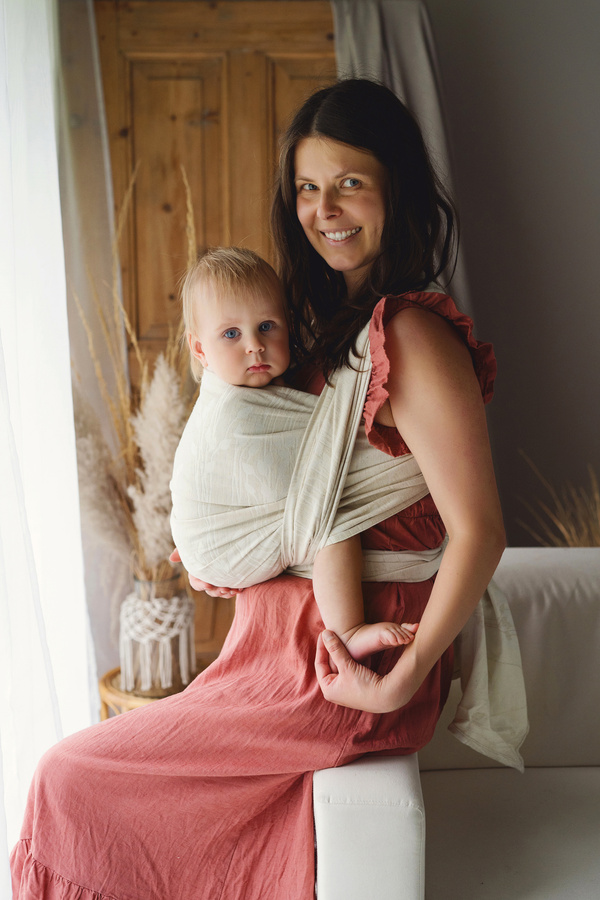 Baby Sling Linen Summer Meadow size 7