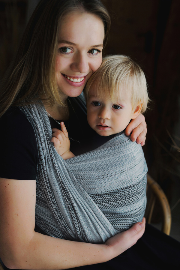 Baby Sling TENCEL™ Silver Path size 5