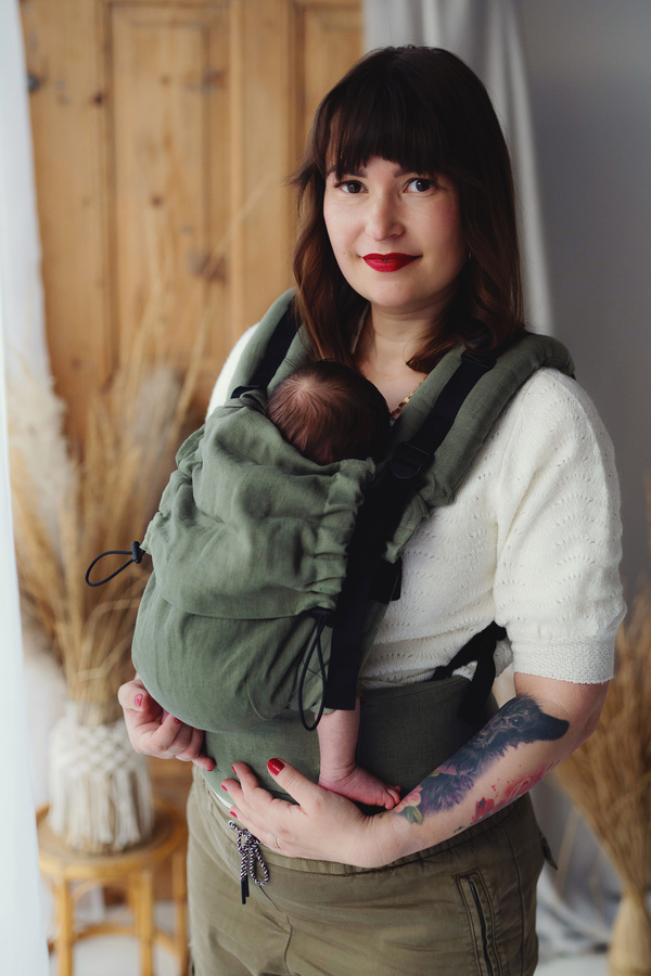 Ergonomic Baby Carrier Prime - Pure Linen Grove