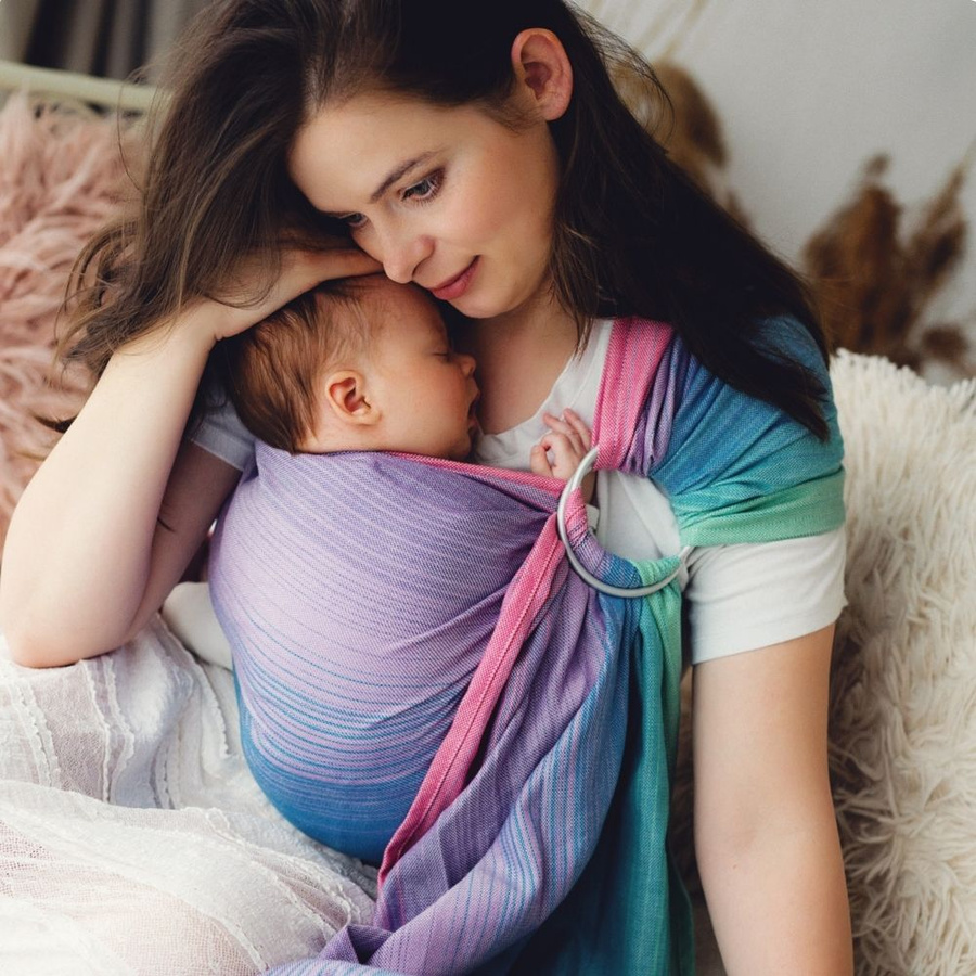 Ring Sling Bamboo Zircon - size L (2,3 m)