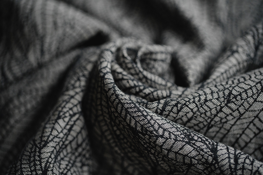 Ring sling Linen Night Wildness - size L (2,3 m)