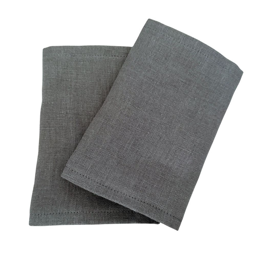 Drool Pads for Little Frog Carrier - Pure Linen Shadow