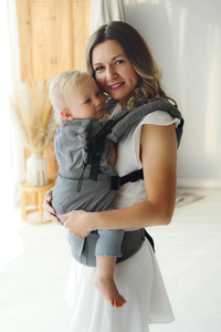 Ergonomic Baby Carrier Prime - Pure Linen Shadow
