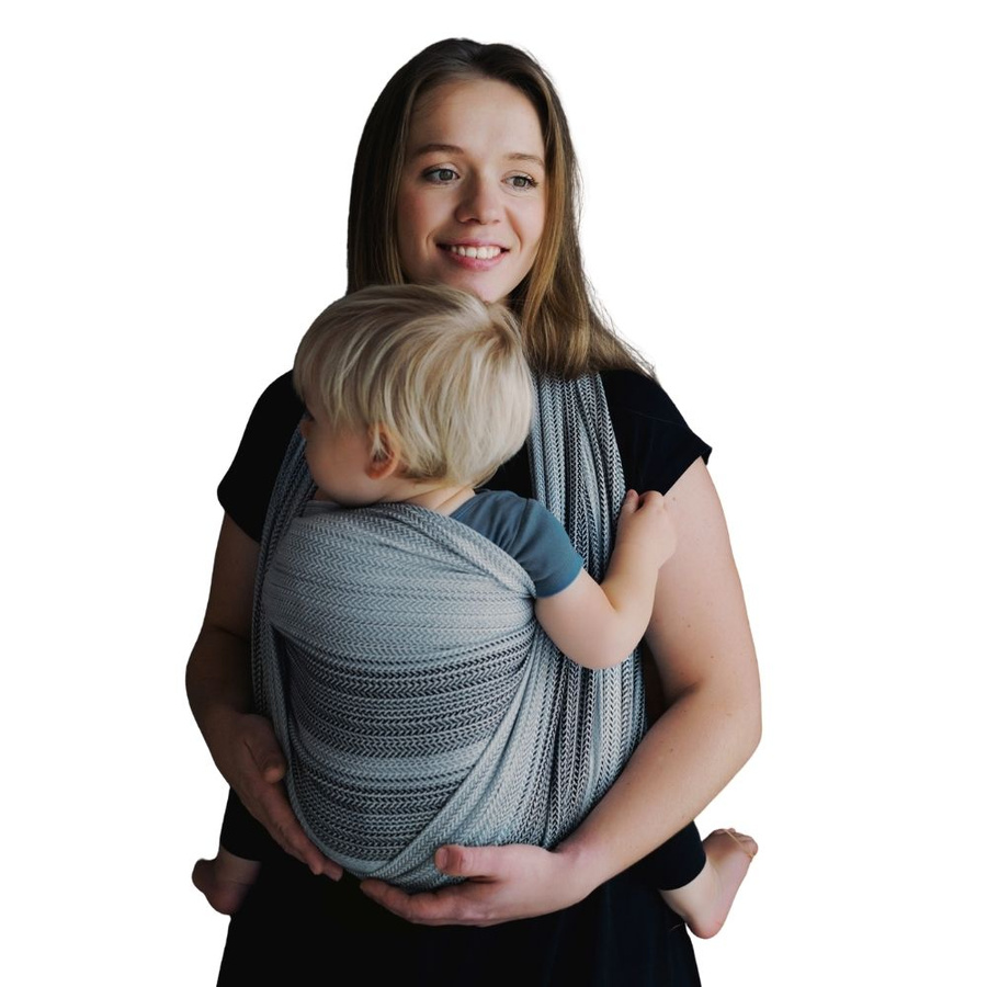 Baby Sling TENCEL™ Silver Path size 6/2nd class