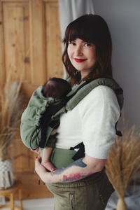 Ergonomic Baby Carrier Prime - Pure Linen Grove