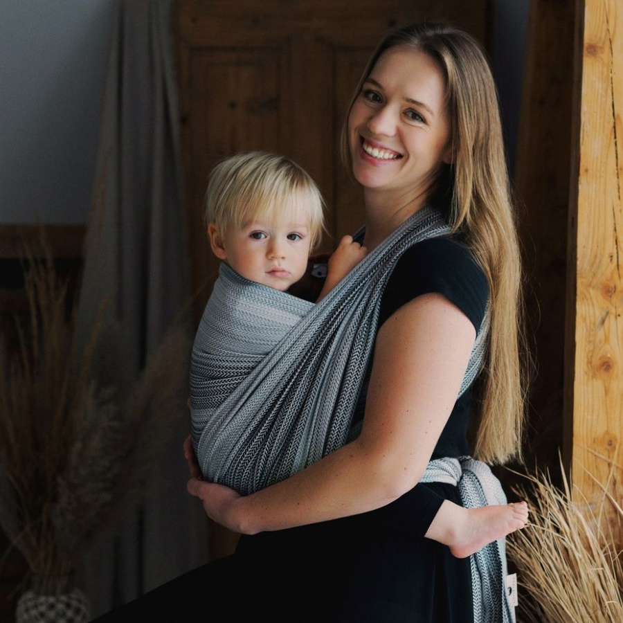 Baby Sling TENCEL™ Silver Path size 6