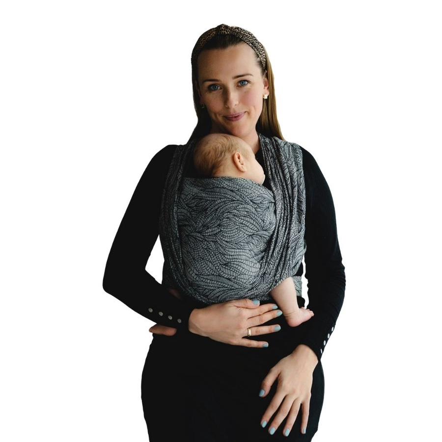 Baby Sling Linen Night Wildness size 4
