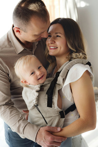 Ergonomic Baby Carrier Prime - Pure Linen Dune