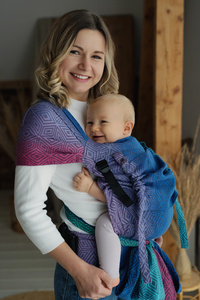 Baby Carrier Cross Hybrid TENCEL™ Aurora Cube