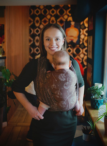 Baby Sling Umber Lightness size 4