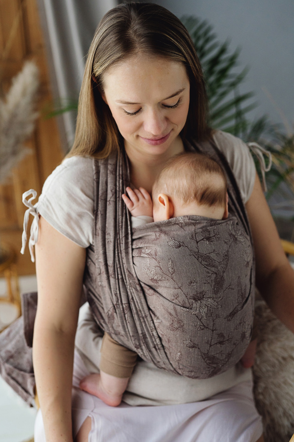 Baby Sling Linen Joy of life size 7