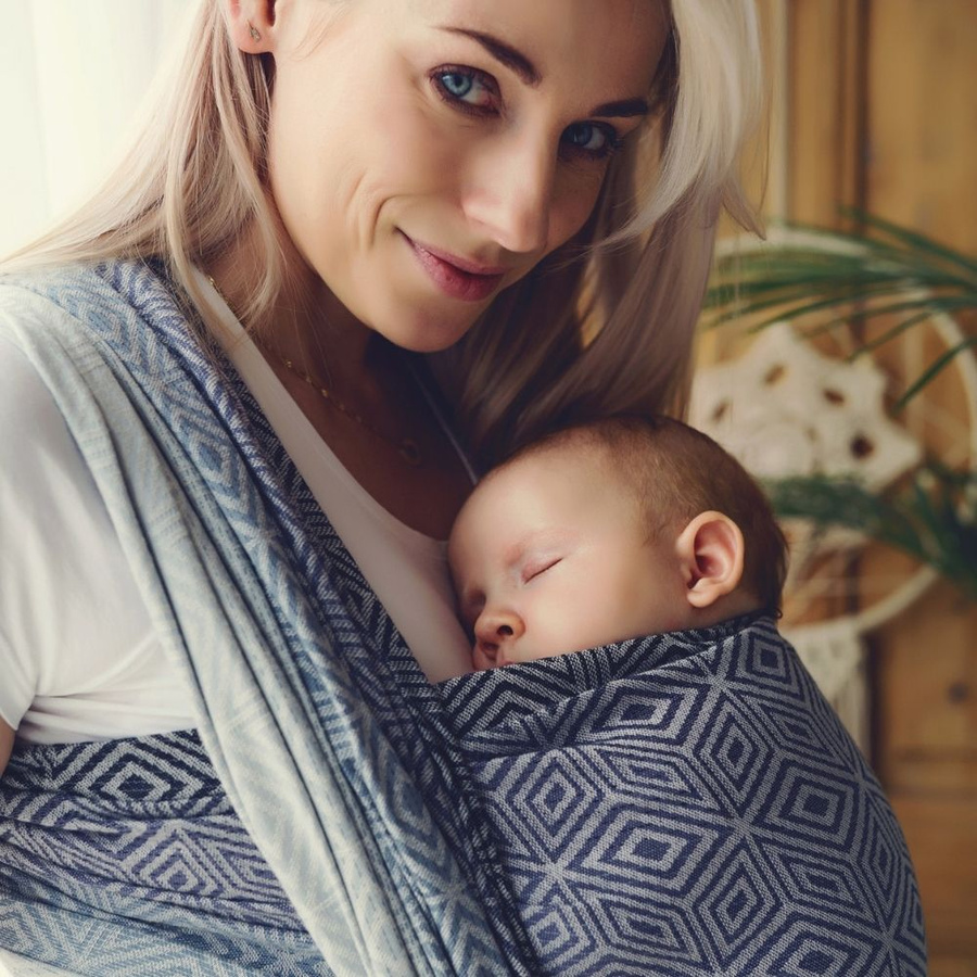 Baby Sling TENCEL™ Rocky Cube size 8