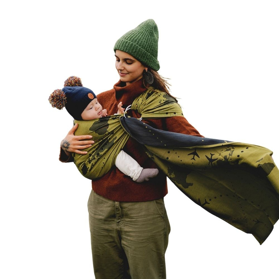 Ring sling Gold Wanderlust - size S (1,7 m)