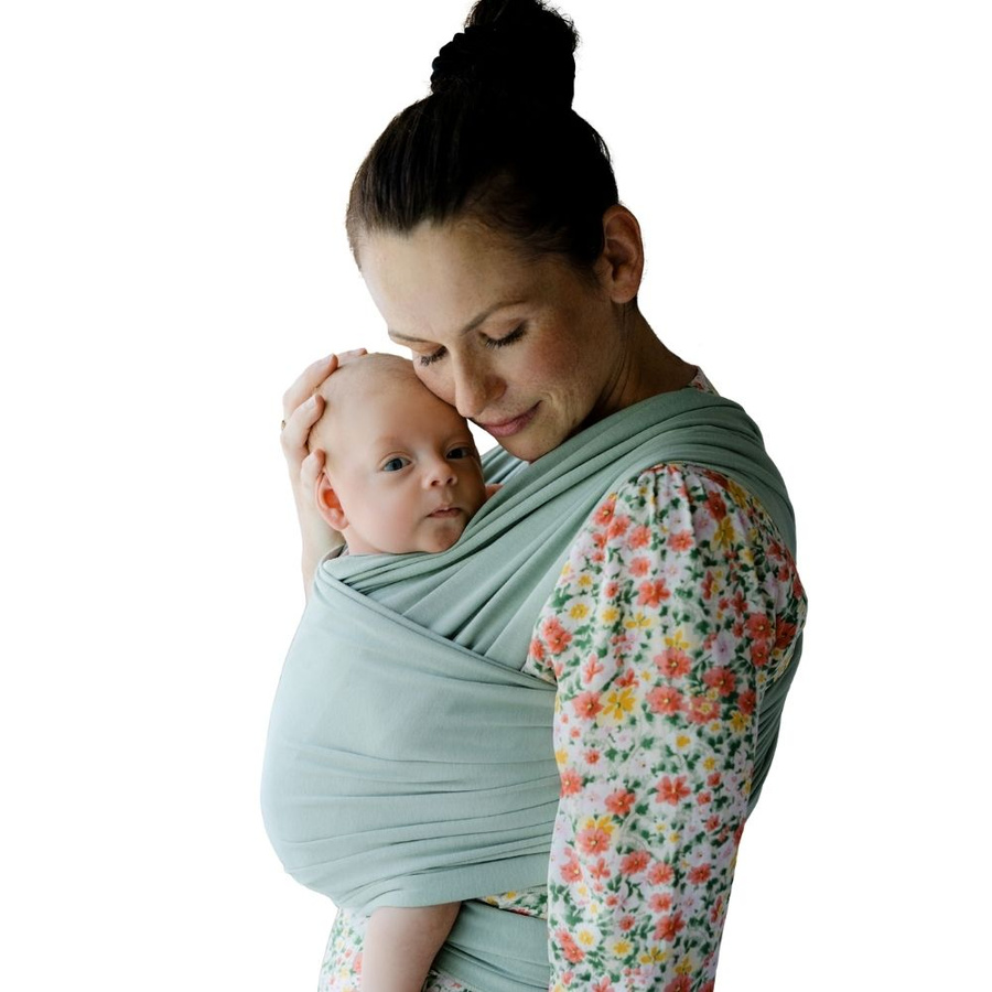 Stretchy Baby Sling Salvia