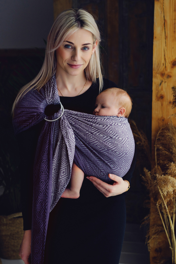 Ring Sling TENCEL™ Iris Cube size M (2 m)