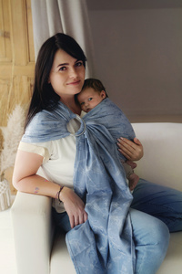 Ring sling TENCEL™ Joy of life Air - size L (2,3 m)