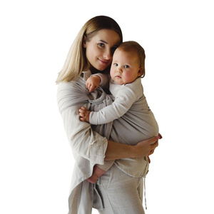 Beige Moonstone M – a timeless ring sling in a beige shade