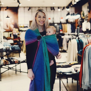 Ring Sling TENCEL™ Aurora Cube size S (1,7 m)