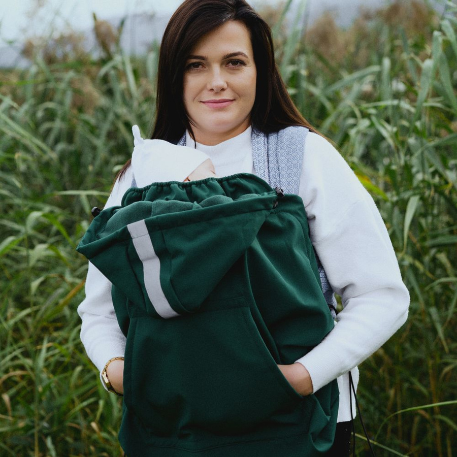 Babywearing Cover (softshell) - Green