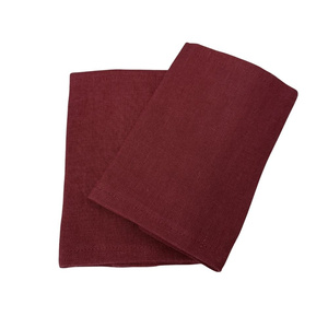 Drool Pads for Little Frog Carrier - Pure Linen Marsala